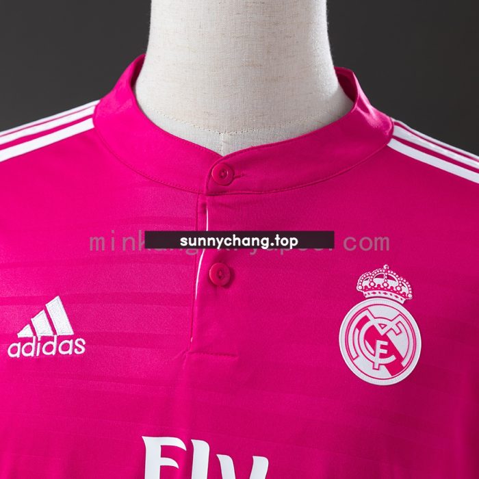 Real Madrid 14/15 Away Long Sleeve Retro Jersey - 图片 7