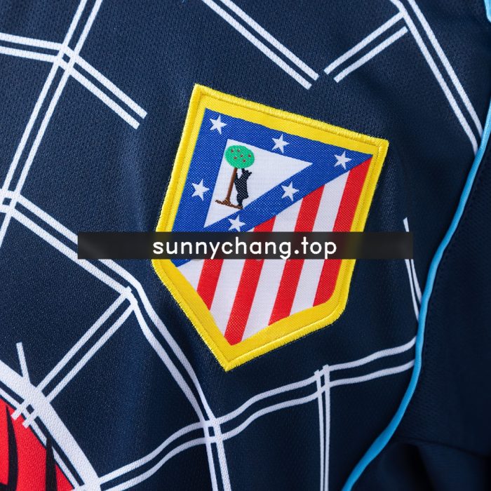 Atletico Madrid 04/05 Away Long Sleeve Retro Jersey - 图片 4