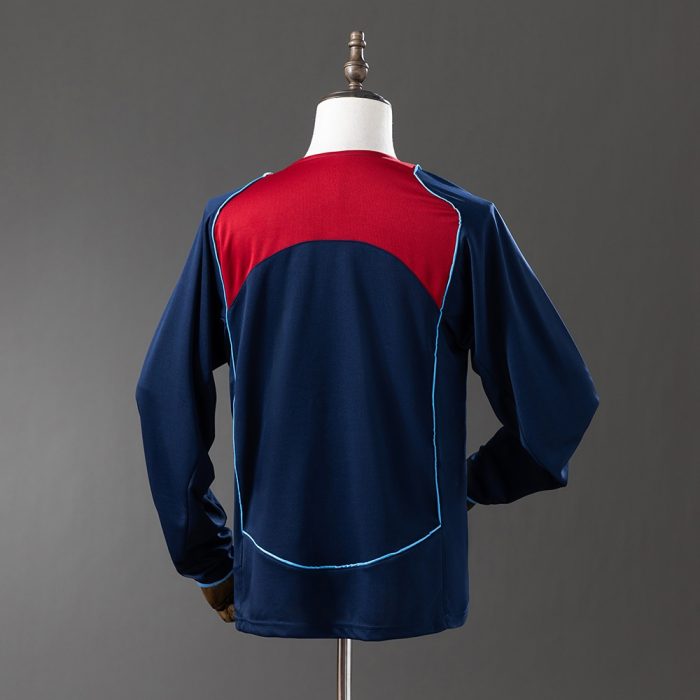 Atletico Madrid 04/05 Away Long Sleeve Retro Jersey - 图片 7