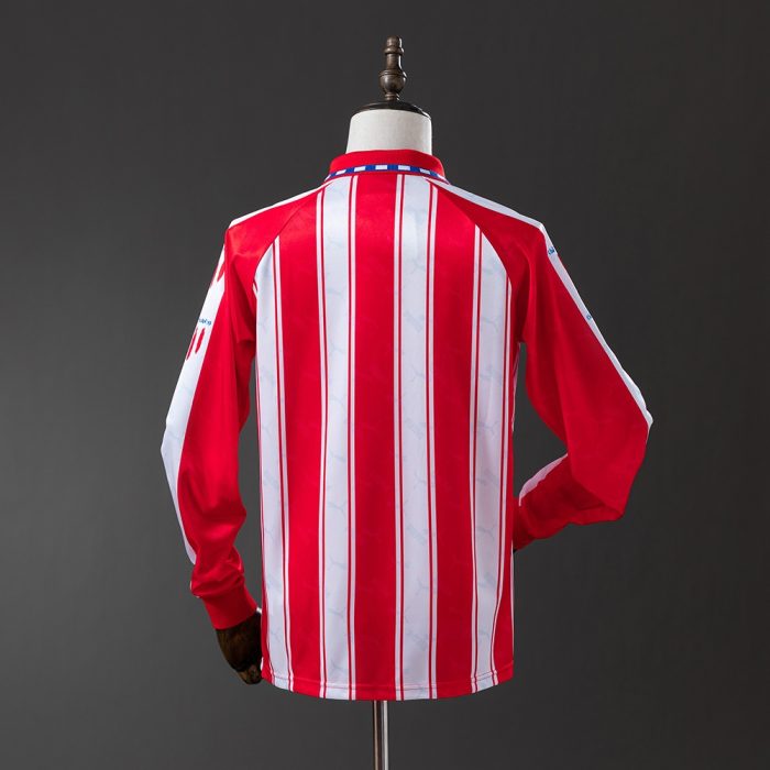 Atletico Madrid 94/95 Home Long Sleeve Retro Jersey - 图片 7