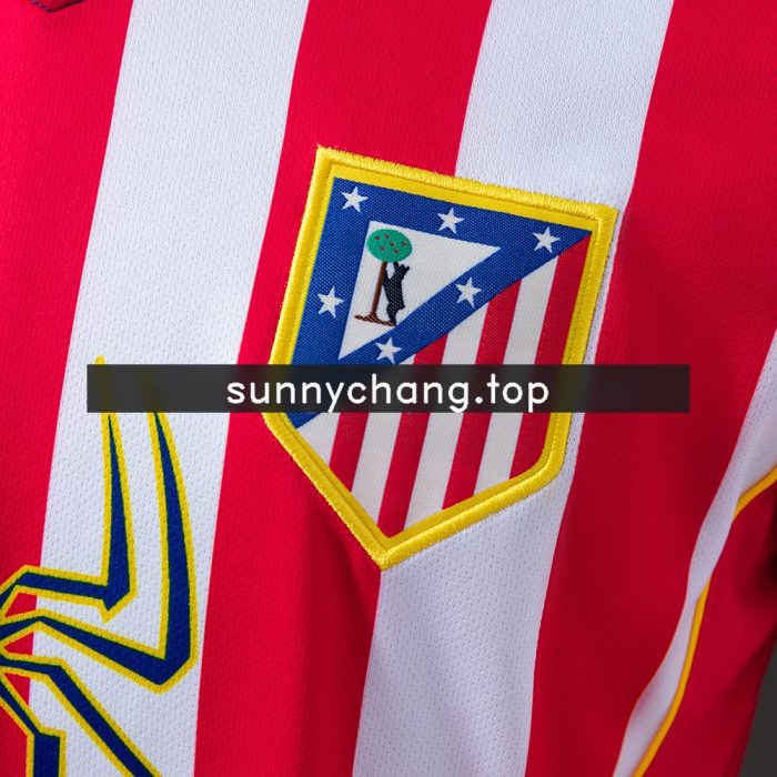 Atletico Madrid 04/05 Home Long Sleeve Retro Jersey - 图片 4