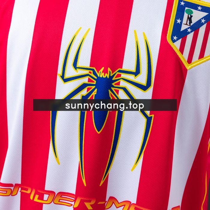 Atletico Madrid 04/05 Home Long Sleeve Retro Jersey - 图片 5