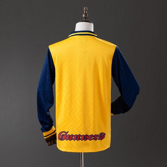 Arsenal 96/97 Away Long Sleeve Retro Jersey - 图片 8