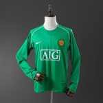 M-U 07/08 Goalkeeper Long Sleeve Retro Jersey