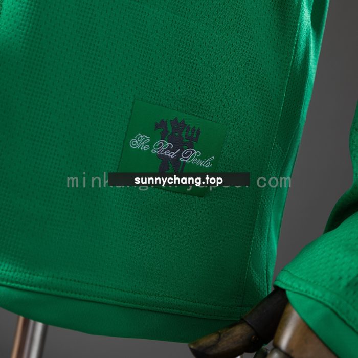 M-U 07/08 Goalkeeper Long Sleeve Retro Jersey - 图片 3