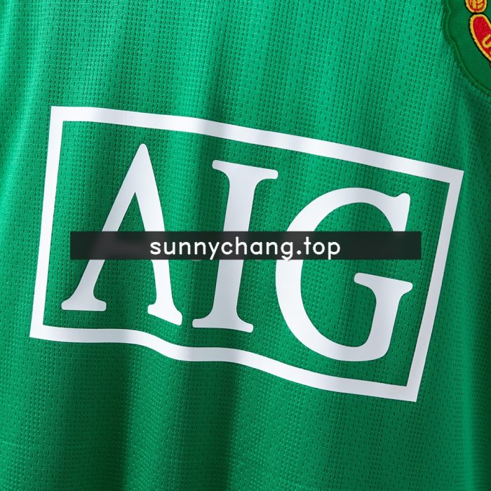 M-U 07/08 Goalkeeper Long Sleeve Retro Jersey - 图片 7