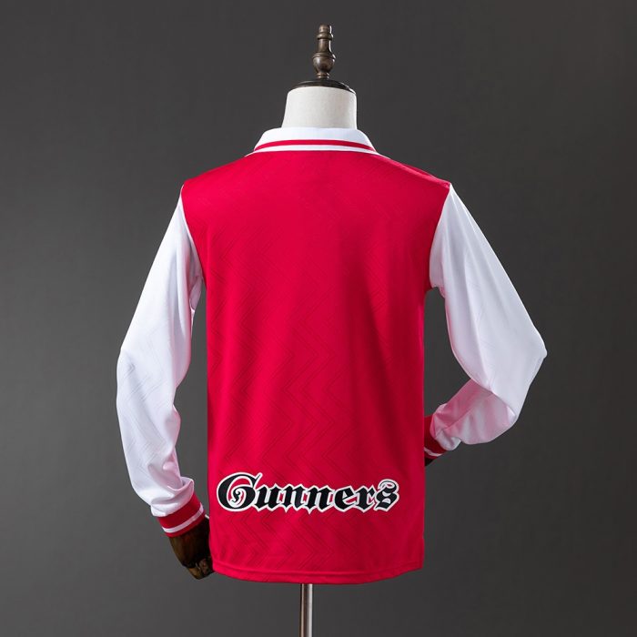 Arsenal 96/97 Home Long Sleeve Retro Jersey - 图片 8