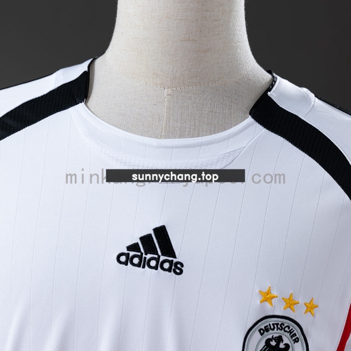 Germany 2006 Home Long Sleeve Retro Jersey - 图片 6
