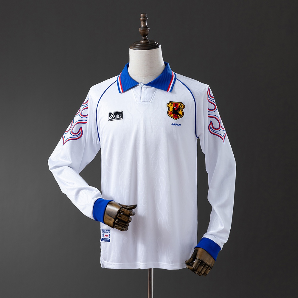 JER-11307_1 Japan 1998 Away Long Sleeve Retro Jersey - 图片 1