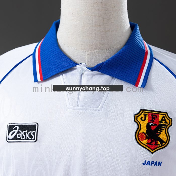 Japan 1998 Away Long Sleeve Retro Jersey - 图片 6