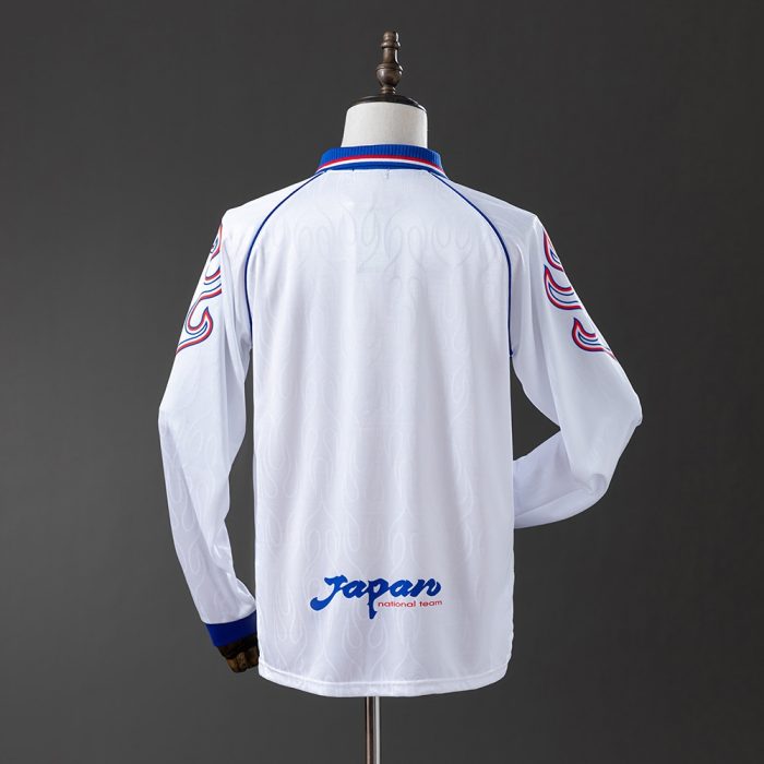 Japan 1998 Away Long Sleeve Retro Jersey - 图片 7