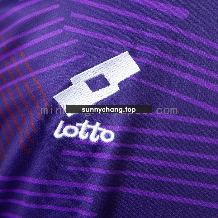 Fiorentina 92/93 Home Long Sleeve Retro Jersey - 图片 3