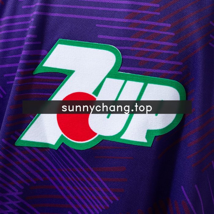 Fiorentina 92/93 Home Long Sleeve Retro Jersey - 图片 5