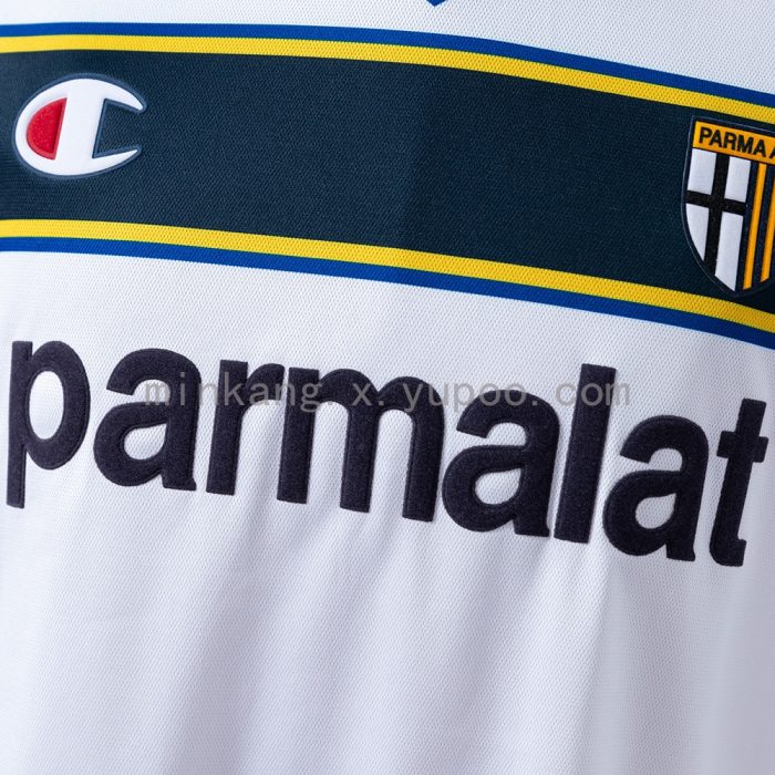 Parma Calcio 02/03 Away Long Sleeve Retro Jersey - 图片 5