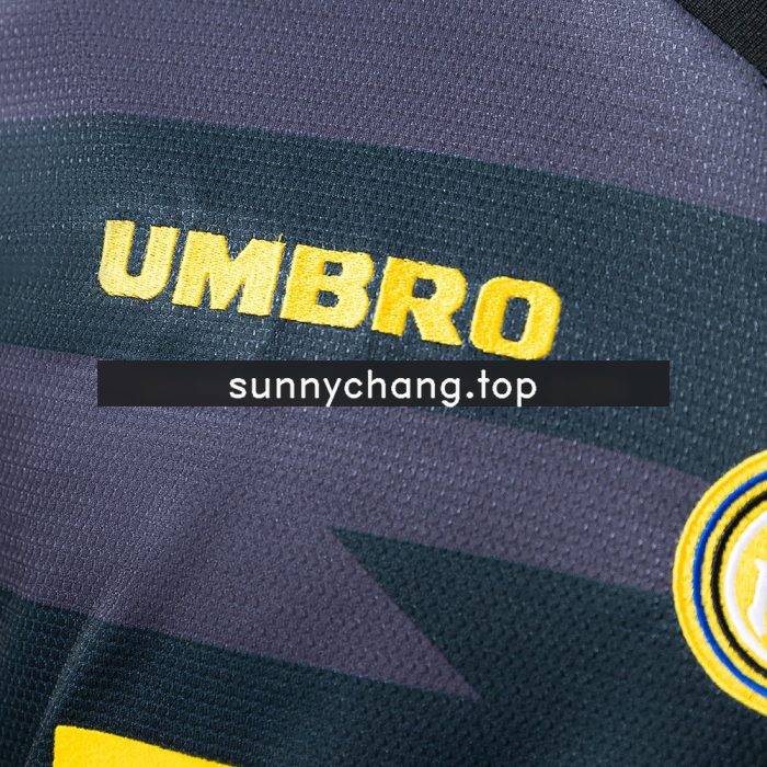 Inter Milan 97/98 Third Away Long Sleeve Retro Jersey - 图片 3