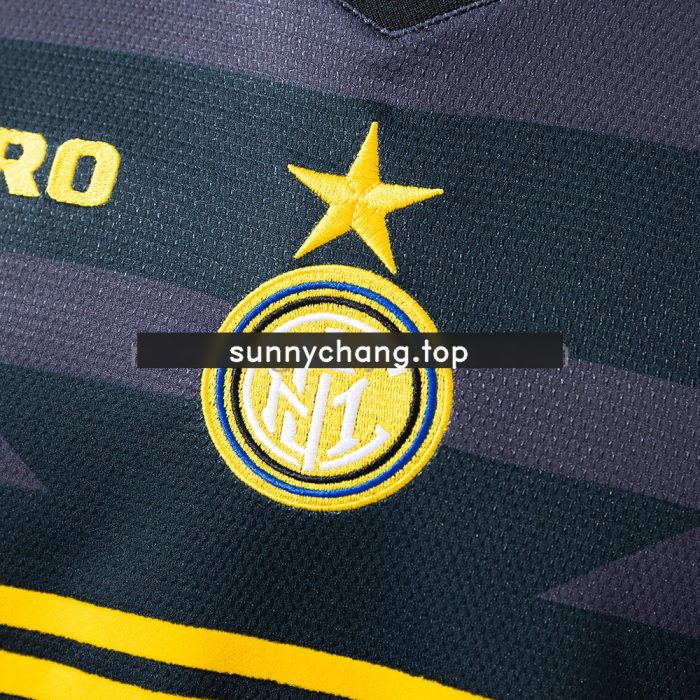 Inter Milan 97/98 Third Away Long Sleeve Retro Jersey - 图片 4