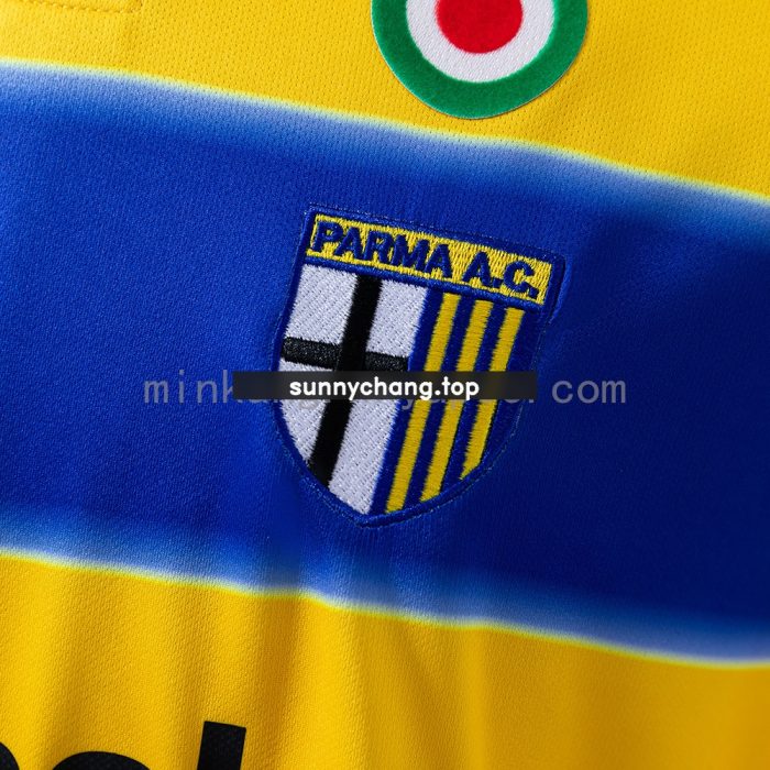 Parma Calcio 99/00 Home Long Sleeve Retro Jersey - 图片 4