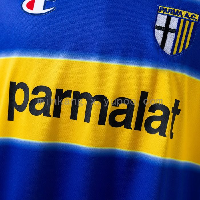 Parma Calcio 99/00 Home Long Sleeve Retro Jersey - 图片 5