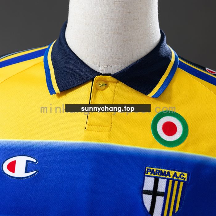 Parma Calcio 99/00 Home Long Sleeve Retro Jersey - 图片 6