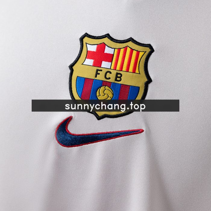 Barcelona 98/99 Away Long Sleeve Retro Jersey - 图片 5