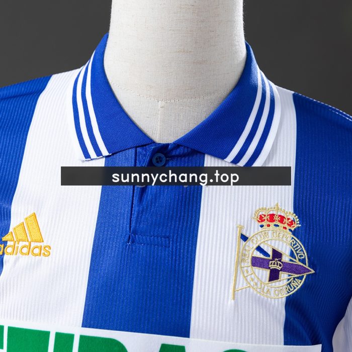 Deportivo La Coruna 99/00 Home Long Sleeve Retro Jersey - 图片 6