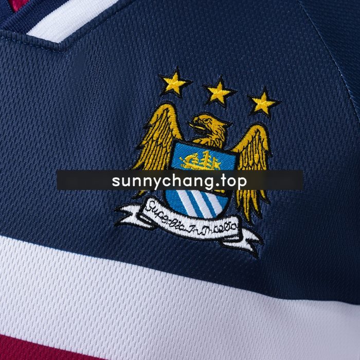 Manchester City 97/98 Away Long Sleeve Retro Jersey - 图片 5