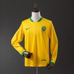Brazil 2006 Home Long Sleeve Retro Jersey