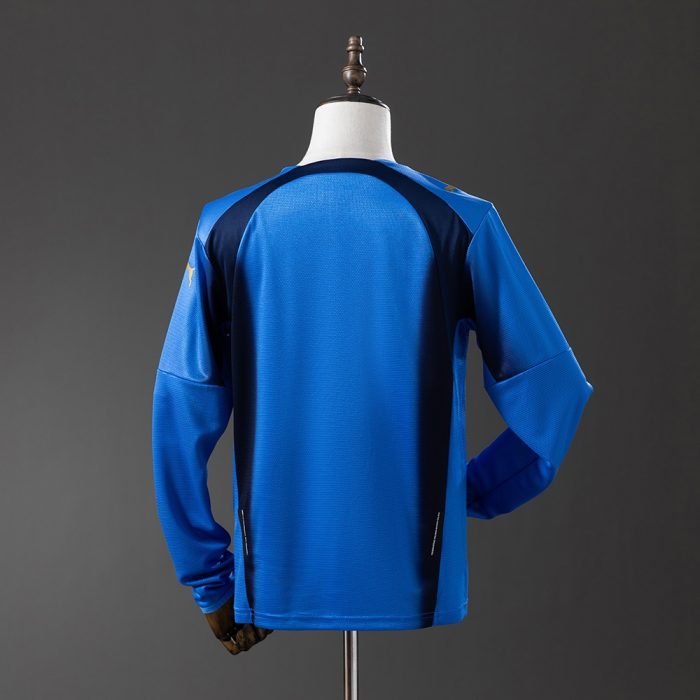 Italy 2006 Home Long Sleeve Retro Jersey - 图片 5