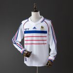 France 1998 Away Long Sleeve Retro Jersey