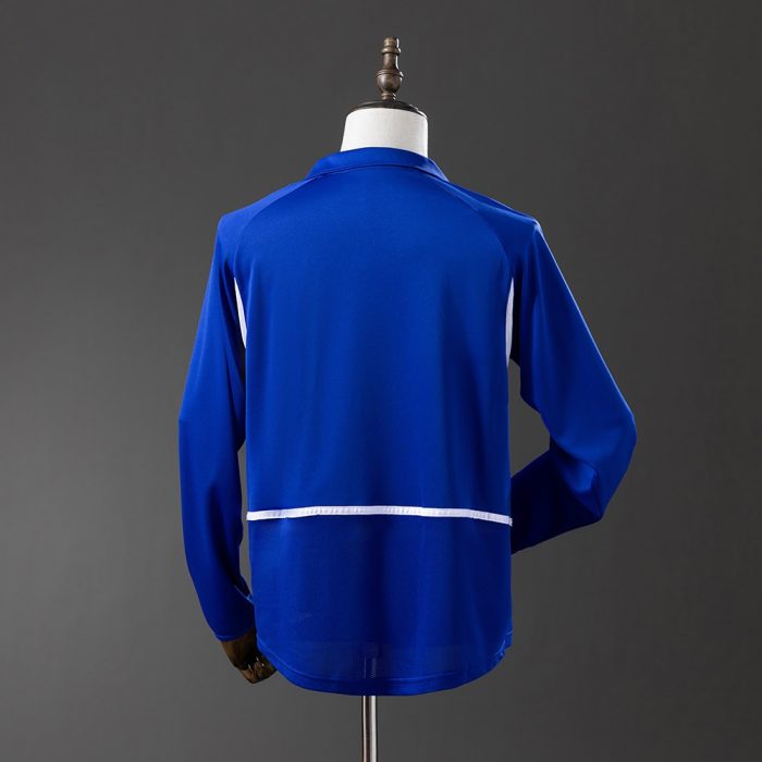 Brazil 2002 Away Long Sleeve Retro Jersey - 图片 6