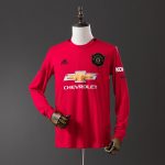 M-U 19/20 Home Long Sleeve Retro Jersey