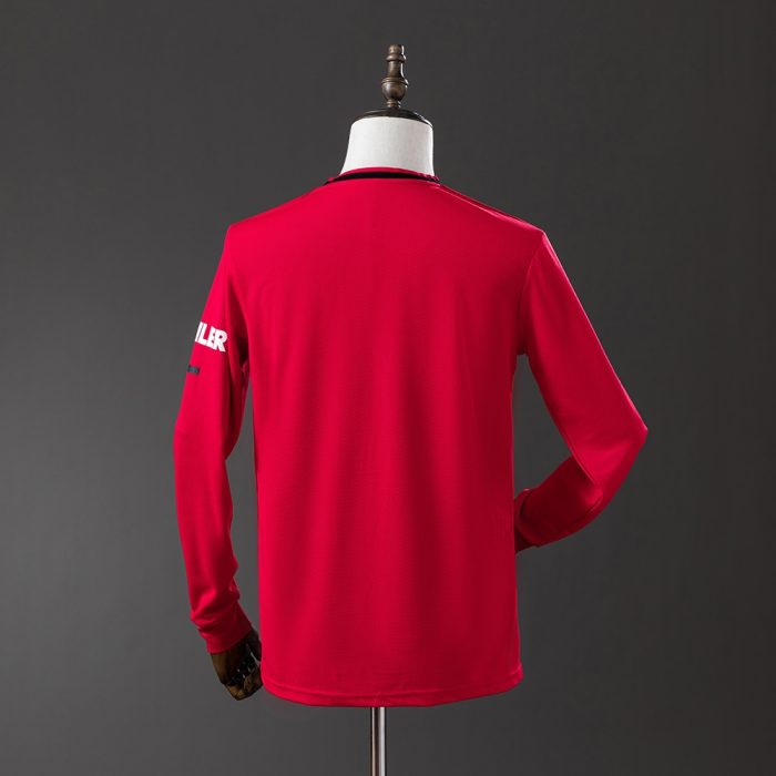 M-U 19/20 Home Long Sleeve Retro Jersey - 图片 8