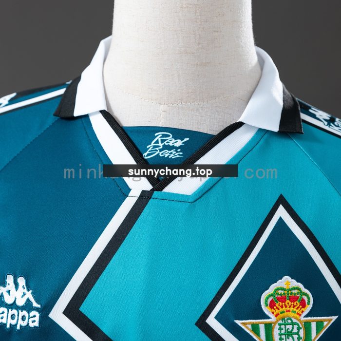 Real Betis 95/97 Away Long Sleeve Retro Jersey - 图片 5