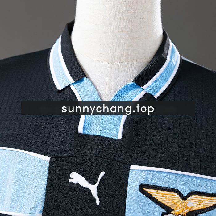 Lazio 98/99 Away Long Sleeve Retro Jersey - 图片 6