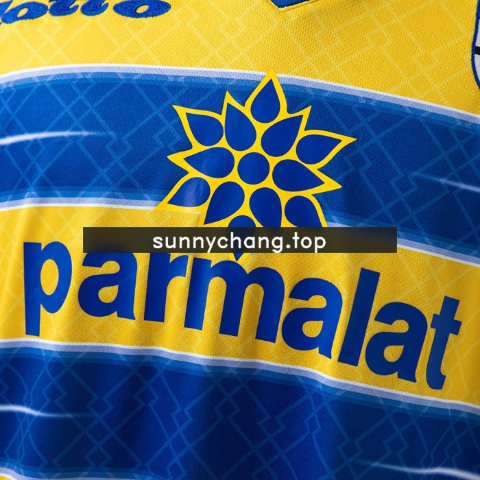 Parma 98/99 Home Long Sleeve Retro Jersey - 图片 5