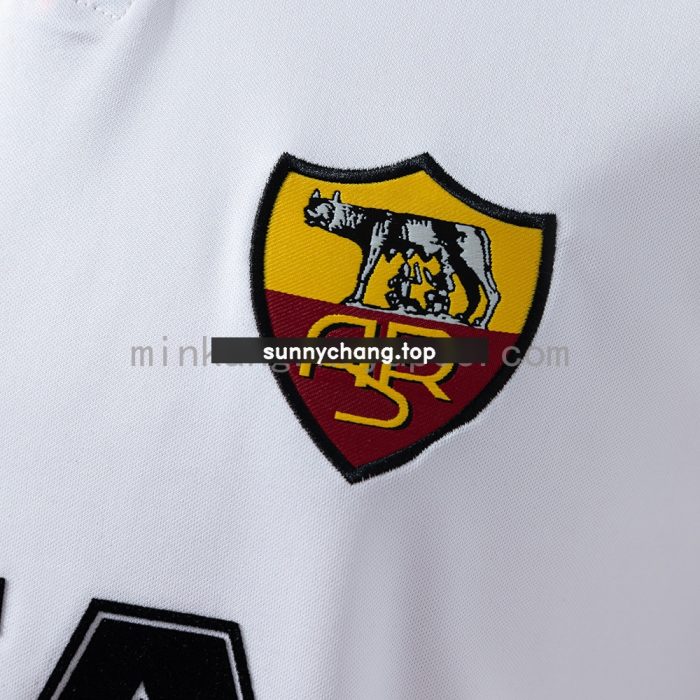 Roma 98/99 Away Long Sleeve Retro Jersey - 图片 4