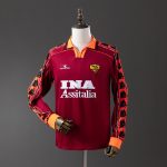 Roma 98/99 Home Long Sleeve Retro Jersey