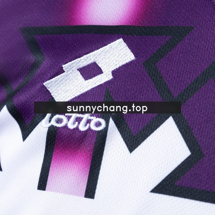 Fiorentina 92/93 Away Long Sleeve Retro Jersey - 图片 3