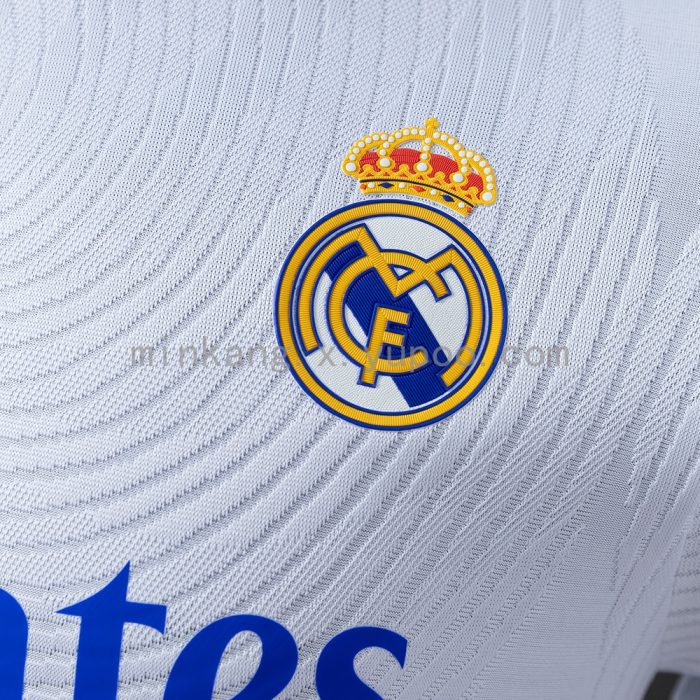 Real Madrid 21/22 Home Long Sleeve Player Version Retro Jersey - 图片 5