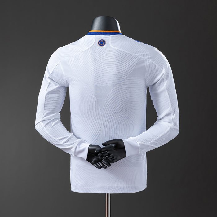 Real Madrid 21/22 Home Long Sleeve Player Version Retro Jersey - 图片 8