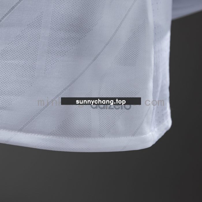 Real Madrid 17/18 Home Long Sleeve Player Version Retro Jersey - 图片 3