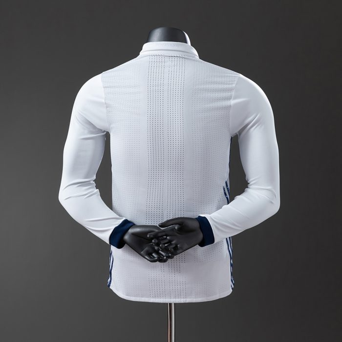 Real Madrid 16/17 Home Long Sleeve Player Version Retro Jersey - 图片 8
