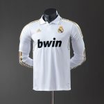 Real Madrid 11/12 Home Long Sleeve Player Version Retro Jersey