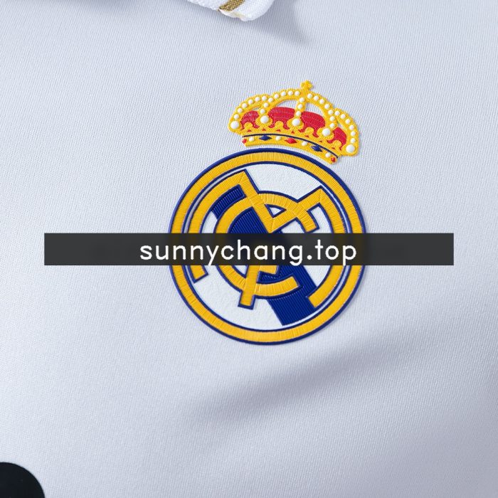 Real Madrid 11/12 Home Long Sleeve Player Version Retro Jersey - 图片 4