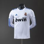 Real Madrid 10/11 Home Long Sleeve Player Version Retro Jersey
