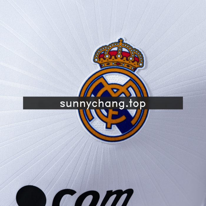 Real Madrid 10/11 Home Long Sleeve Player Version Retro Jersey - 图片 5