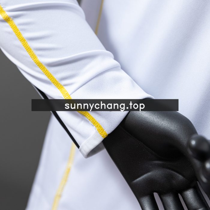 Real Madrid 0910 Home Long Sleeve Player Version Retro Jersey - 图片 2