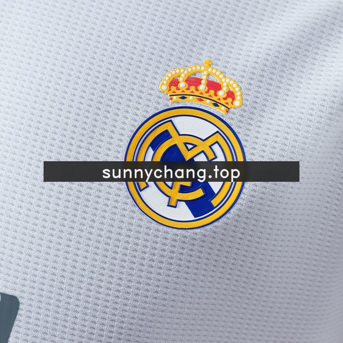 Real Madrid 15/16 Home Long Sleeve Player Version Retro Jersey - 图片 6