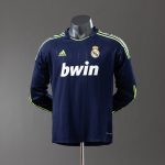 Real Madrid 12/13 Away Long Sleeve Player Version Retro Jersey
