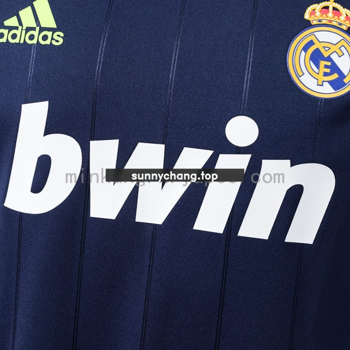 Real Madrid 12/13 Away Long Sleeve Player Version Retro Jersey - 图片 6